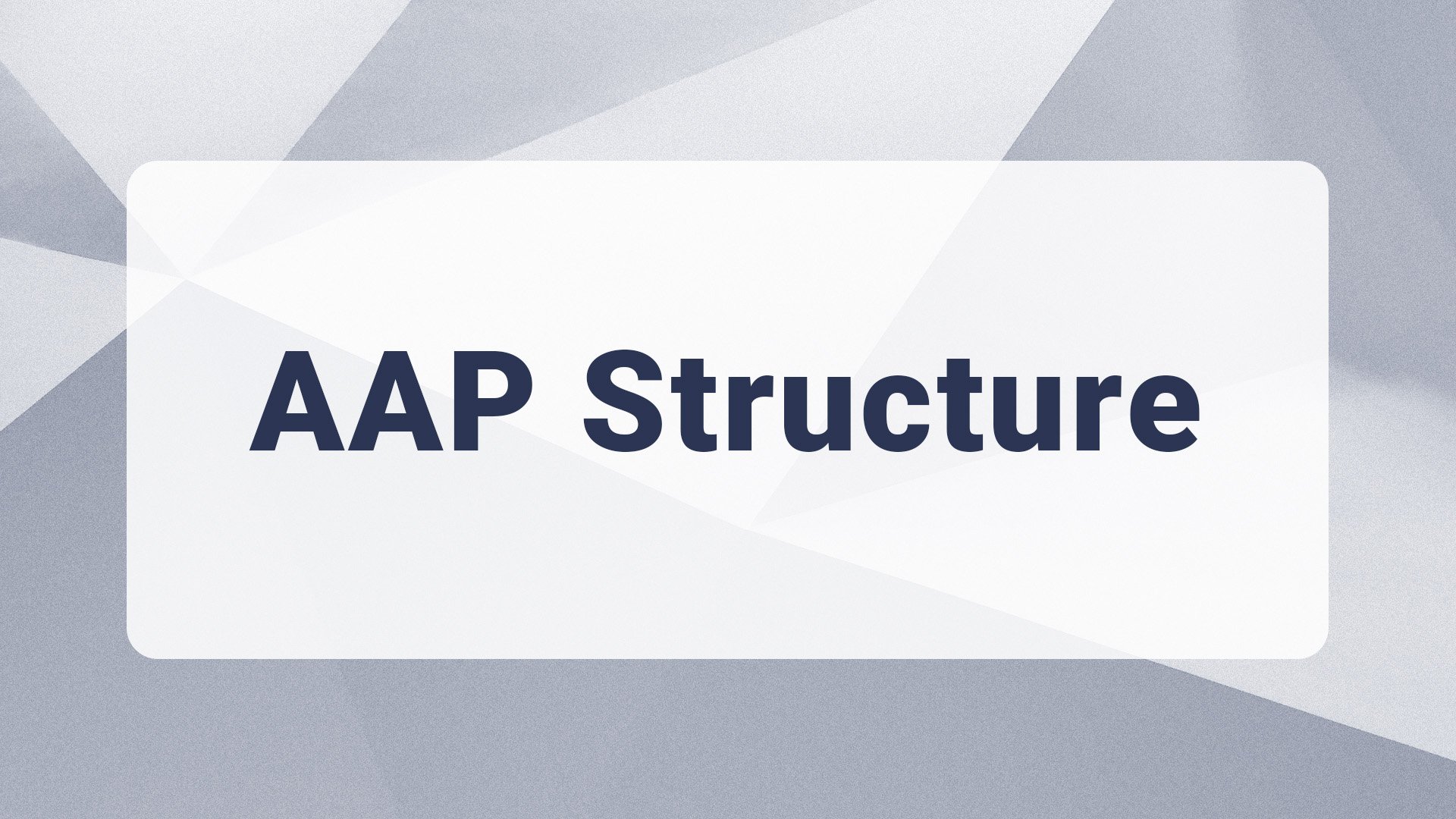 AAP Structure Icon 1