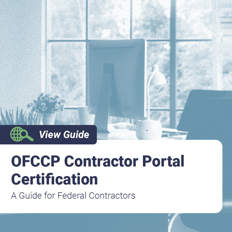 OFCCP Contractor Portal Guide